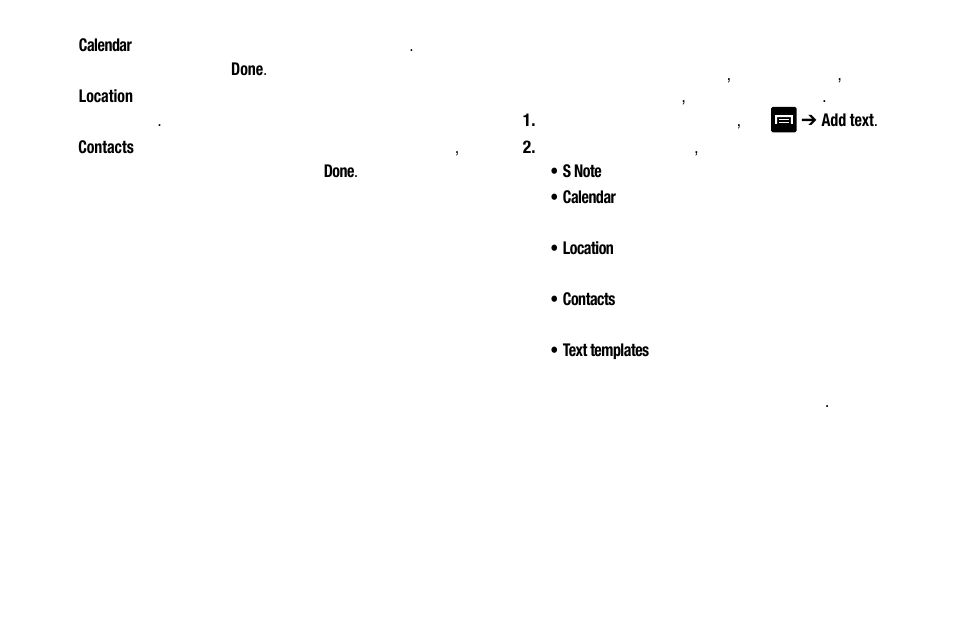 For more information, refer to “adding | Samsung SM-C105AZWAATT User Manual | Page 104 / 283