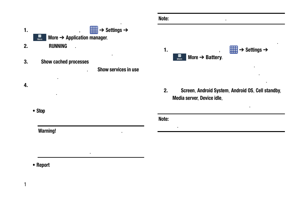 Battery | Samsung SM-C105AZWAATT User Manual | Page 166 / 283
