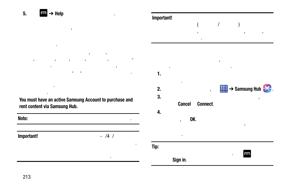Samsung hub | Samsung SM-C105AZWAATT User Manual | Page 220 / 283
