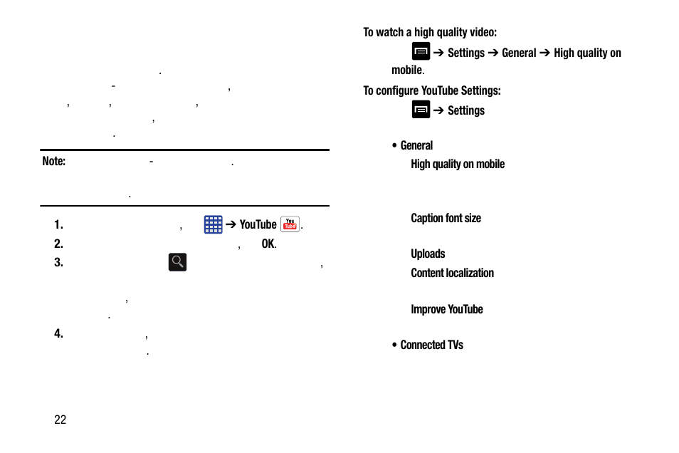 Youtube | Samsung SM-C105AZWAATT User Manual | Page 236 / 283