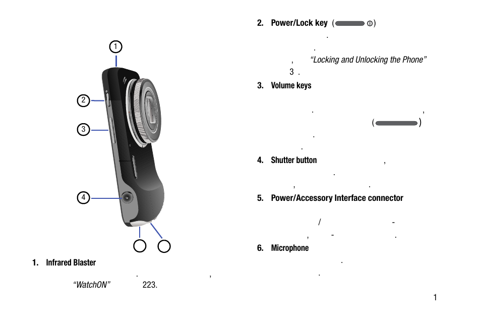 Side views of your phone | Samsung SM-C105AZWAATT User Manual | Page 25 / 283