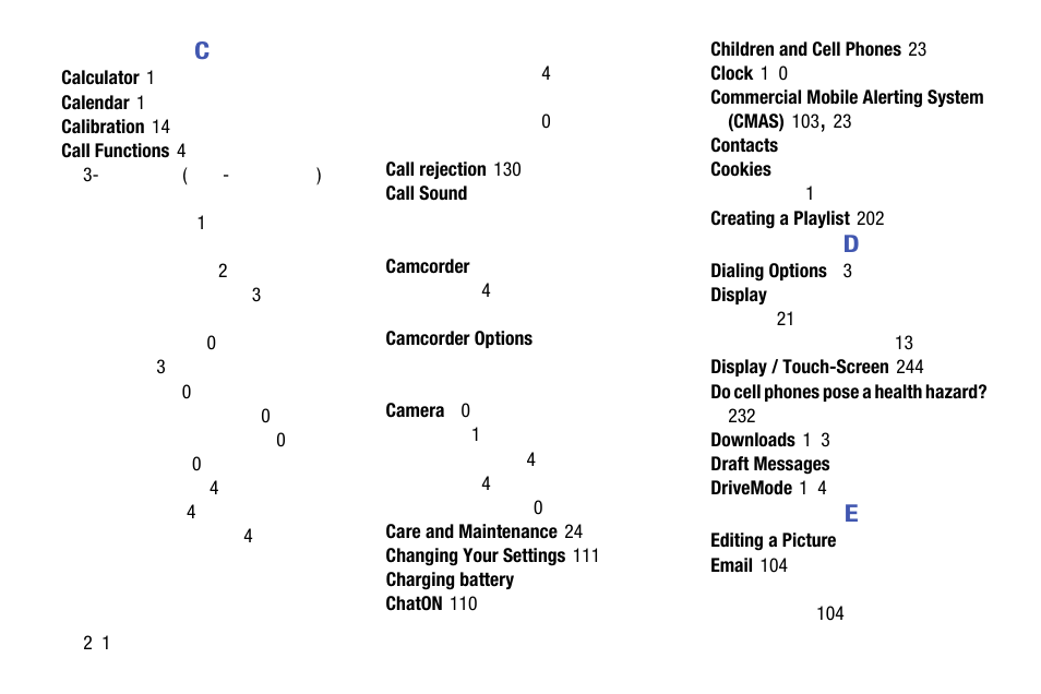 Samsung SM-C105AZWAATT User Manual | Page 278 / 283