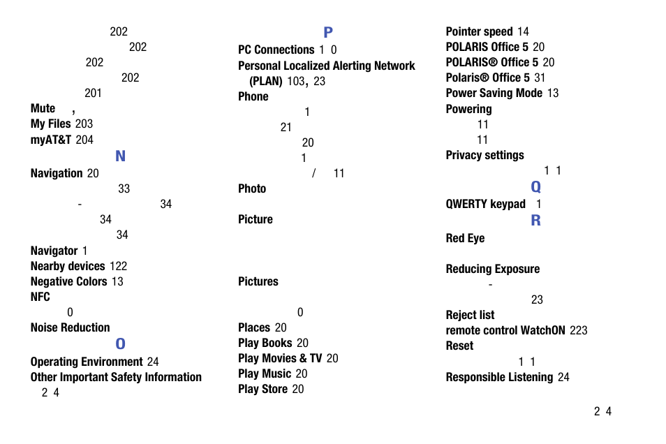 Samsung SM-C105AZWAATT User Manual | Page 281 / 283