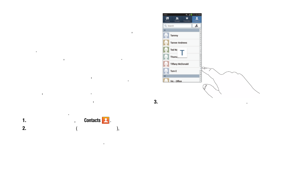 Using contacts | Samsung SM-C105AZWAATT User Manual | Page 76 / 283