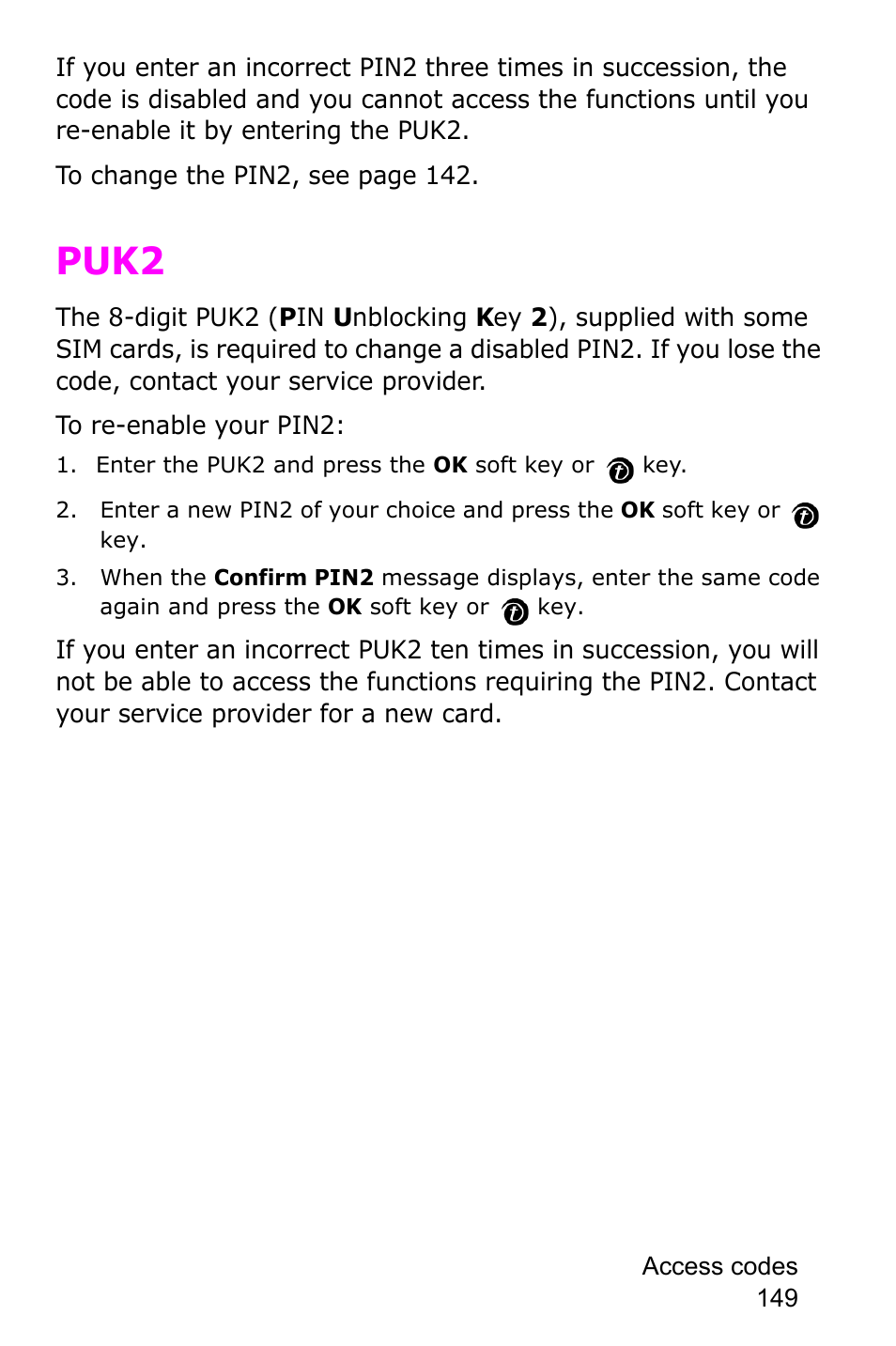 Puk2 | Samsung SGH-P735MSATMB User Manual | Page 150 / 193