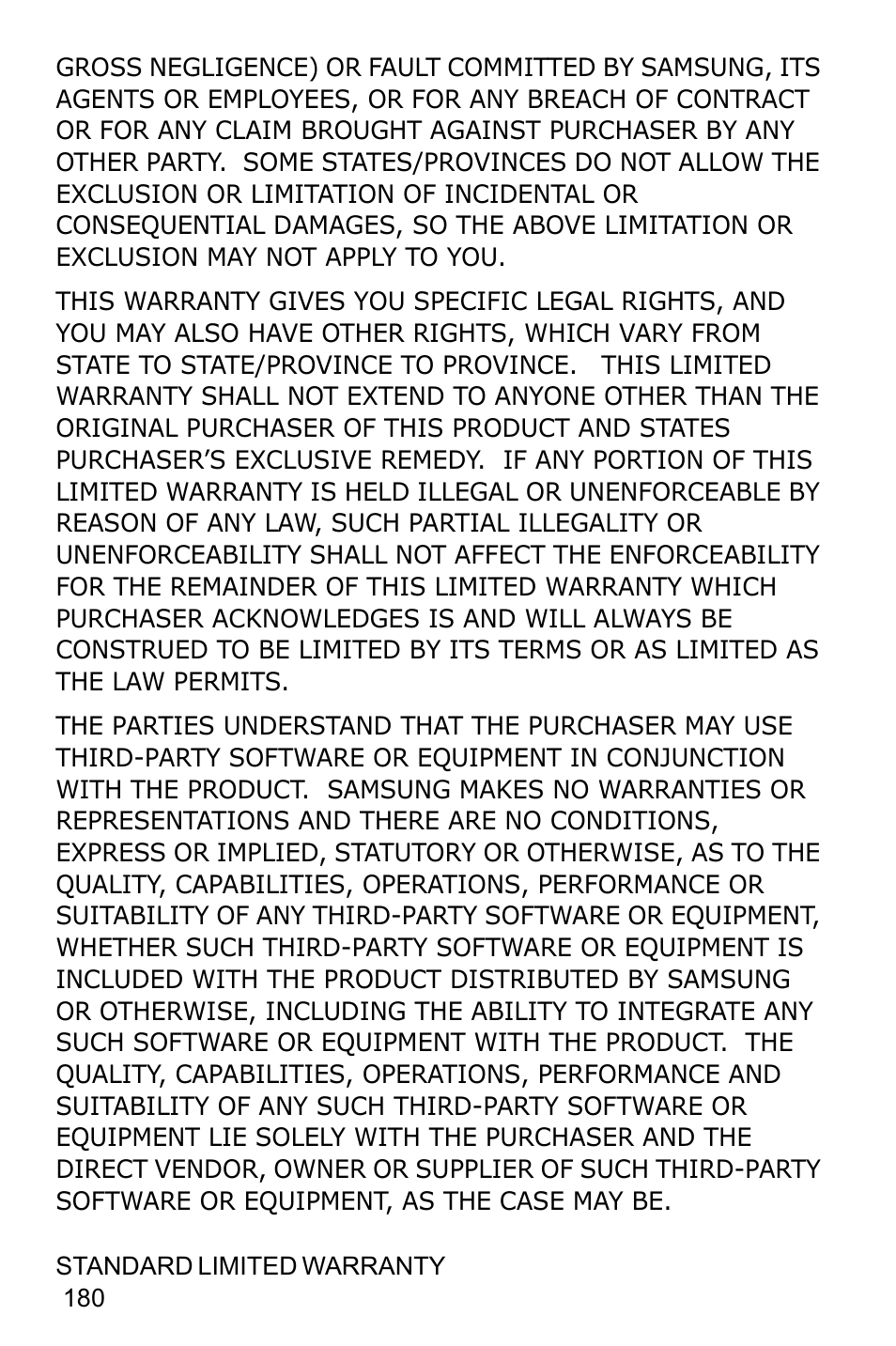 Samsung SGH-P735MSATMB User Manual | Page 181 / 193