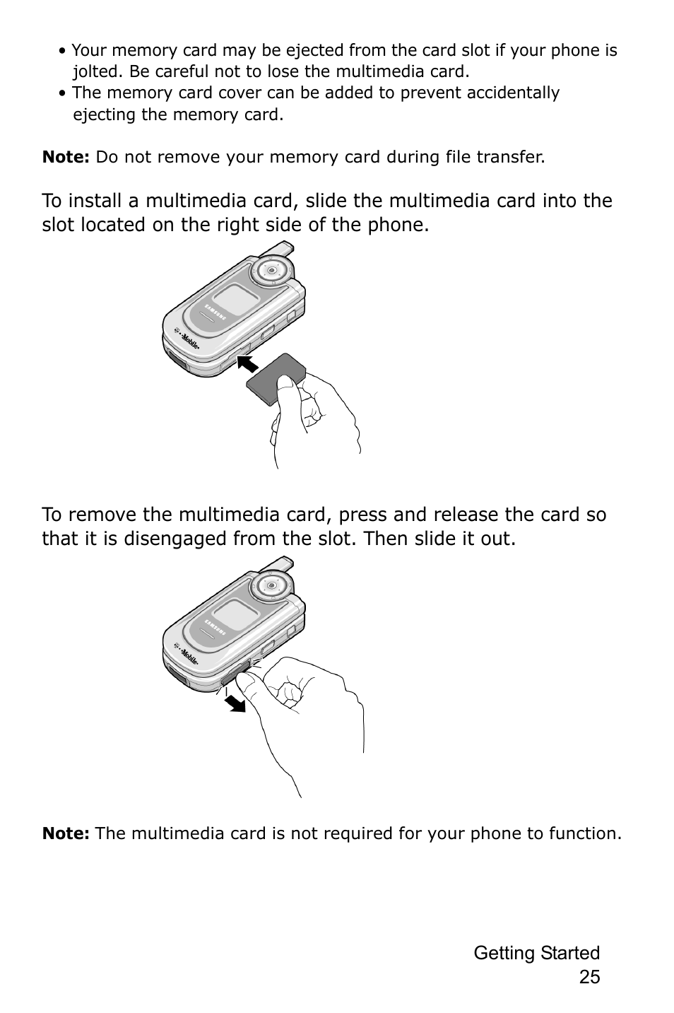 Samsung SGH-P735MSATMB User Manual | Page 26 / 193