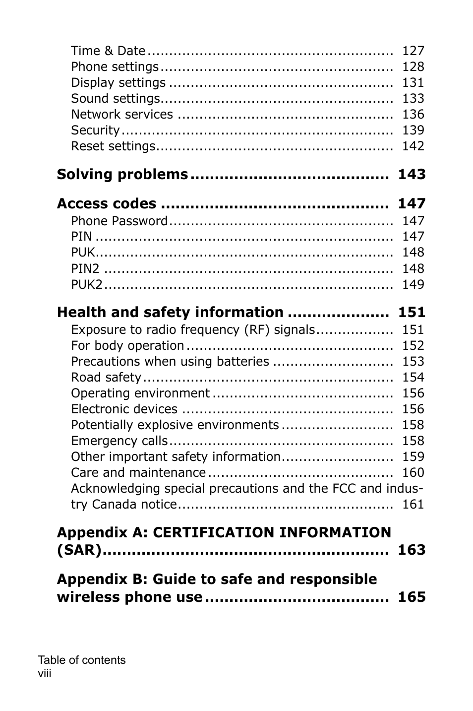 Samsung SGH-P735MSATMB User Manual | Page 9 / 193