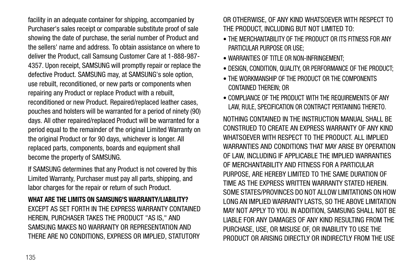 Samsung SCH-U550ZNAVZW User Manual | Page 138 / 145