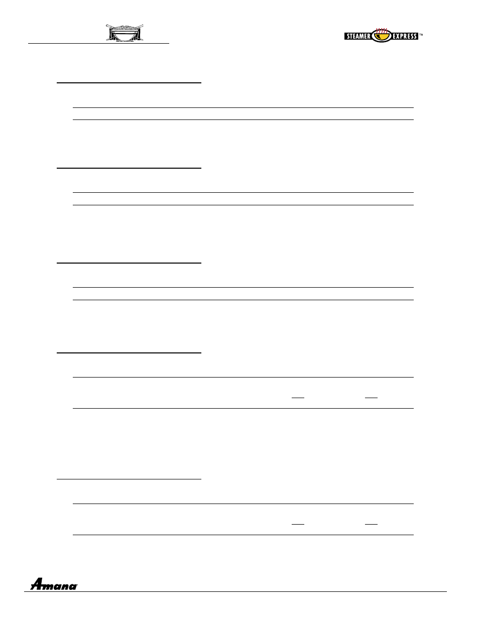 Pasta & rice | Amana ASE7000 User Manual | Page 18 / 22