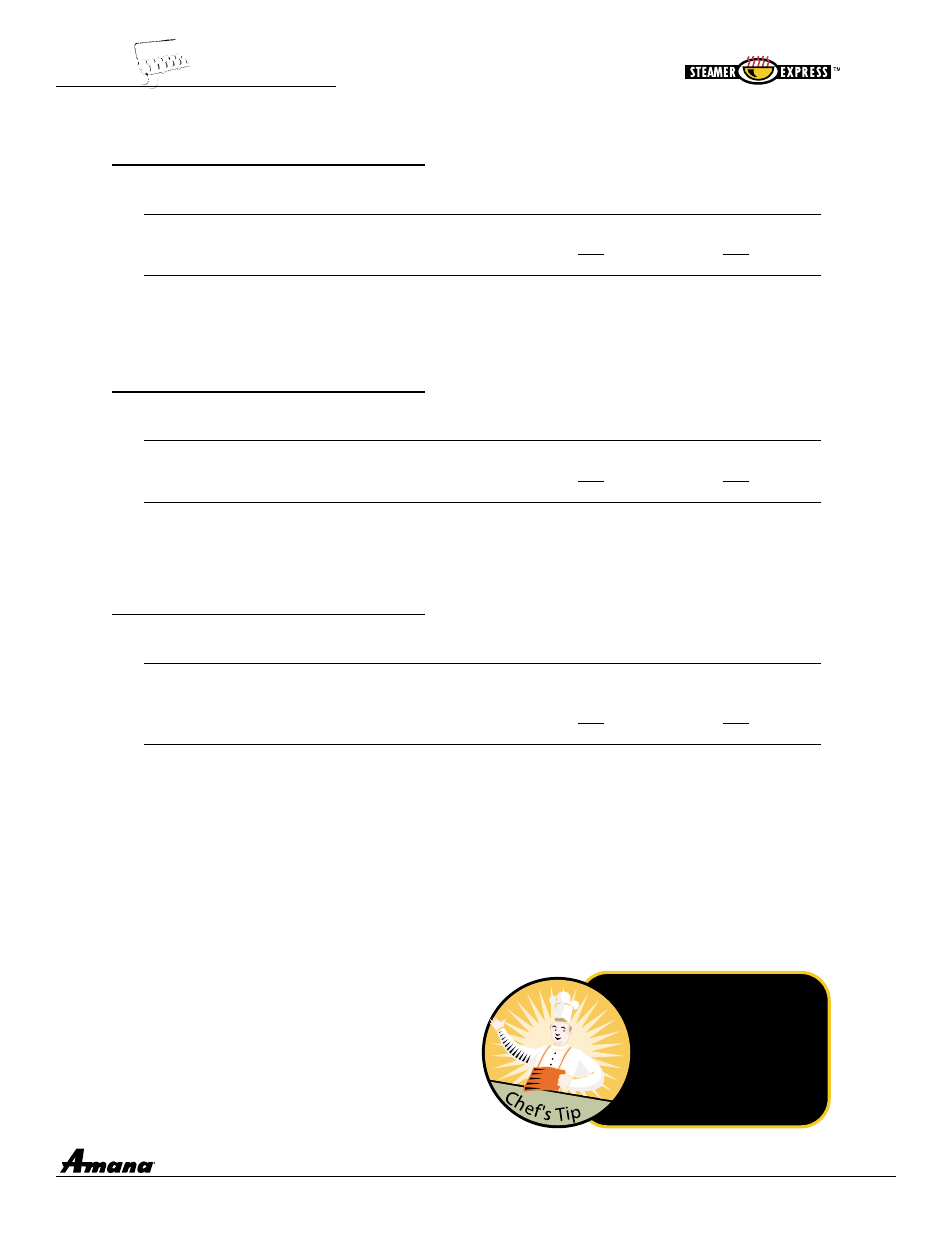 Eggs | Amana ASE7000 User Manual | Page 6 / 22