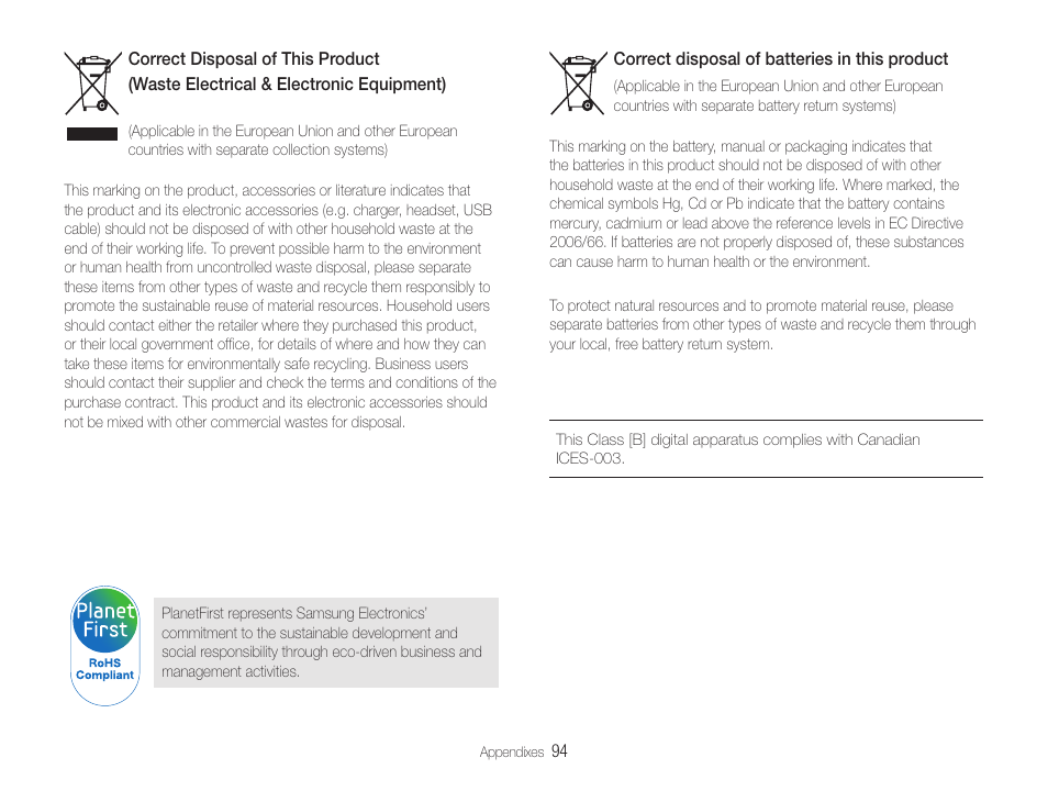 Samsung EC-PL200ZBPBUS User Manual | Page 95 / 100