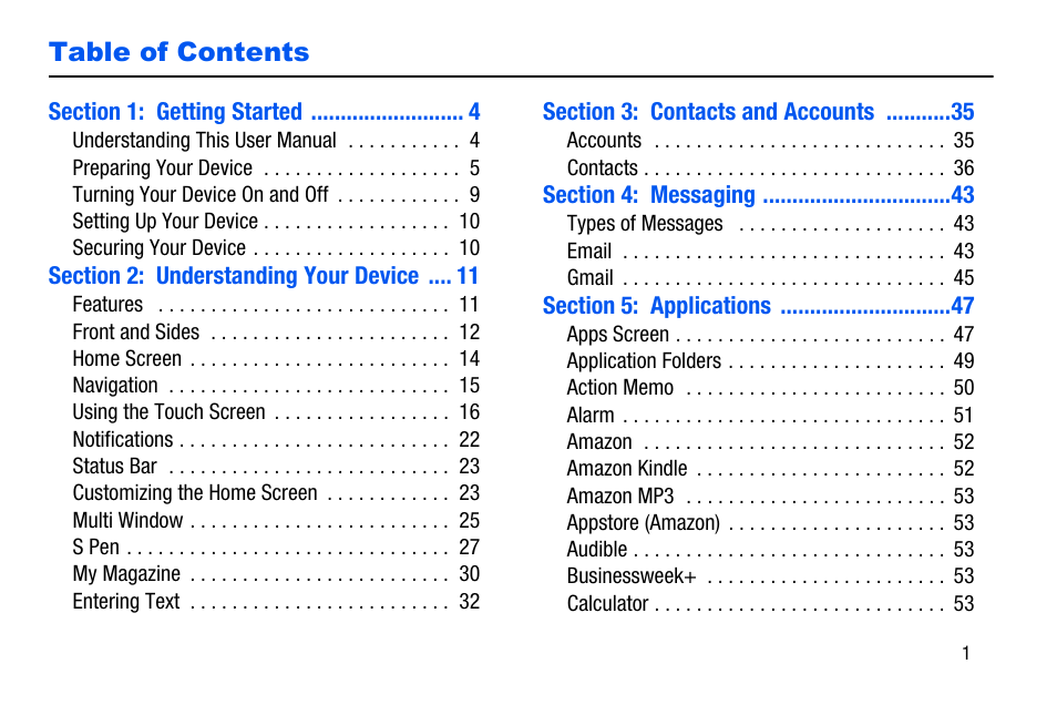 Samsung SM-P605VZKEVZW User Manual | Page 8 / 138