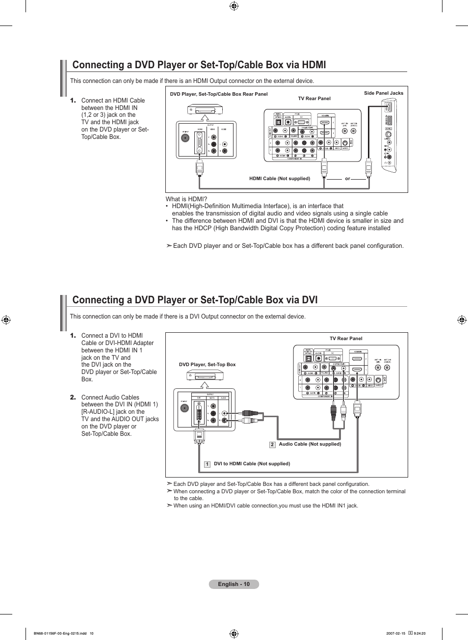 Samsung LNT4066FX-XAA User Manual | Page 12 / 178