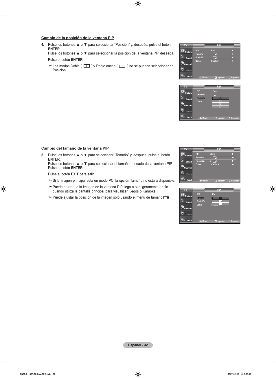 Samsung LNT4066FX-XAA User Manual | Page 122 / 178