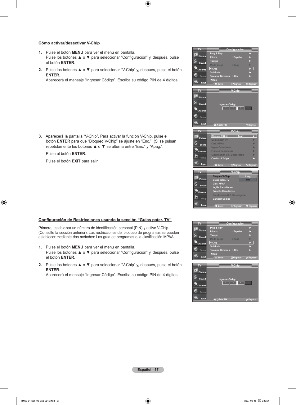 Samsung LNT4066FX-XAA User Manual | Page 147 / 178