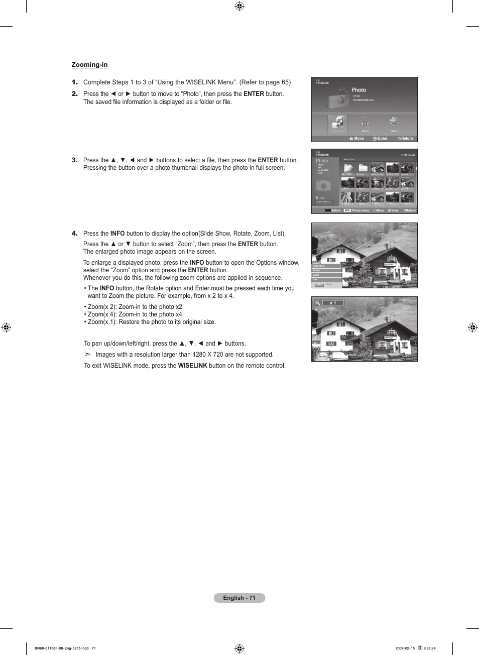 Samsung LNT4066FX-XAA User Manual | Page 73 / 178