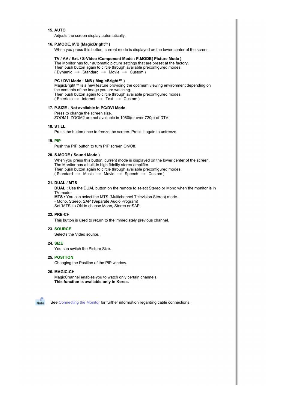 Samsung RT19FSSS User Manual | Page 16 / 62