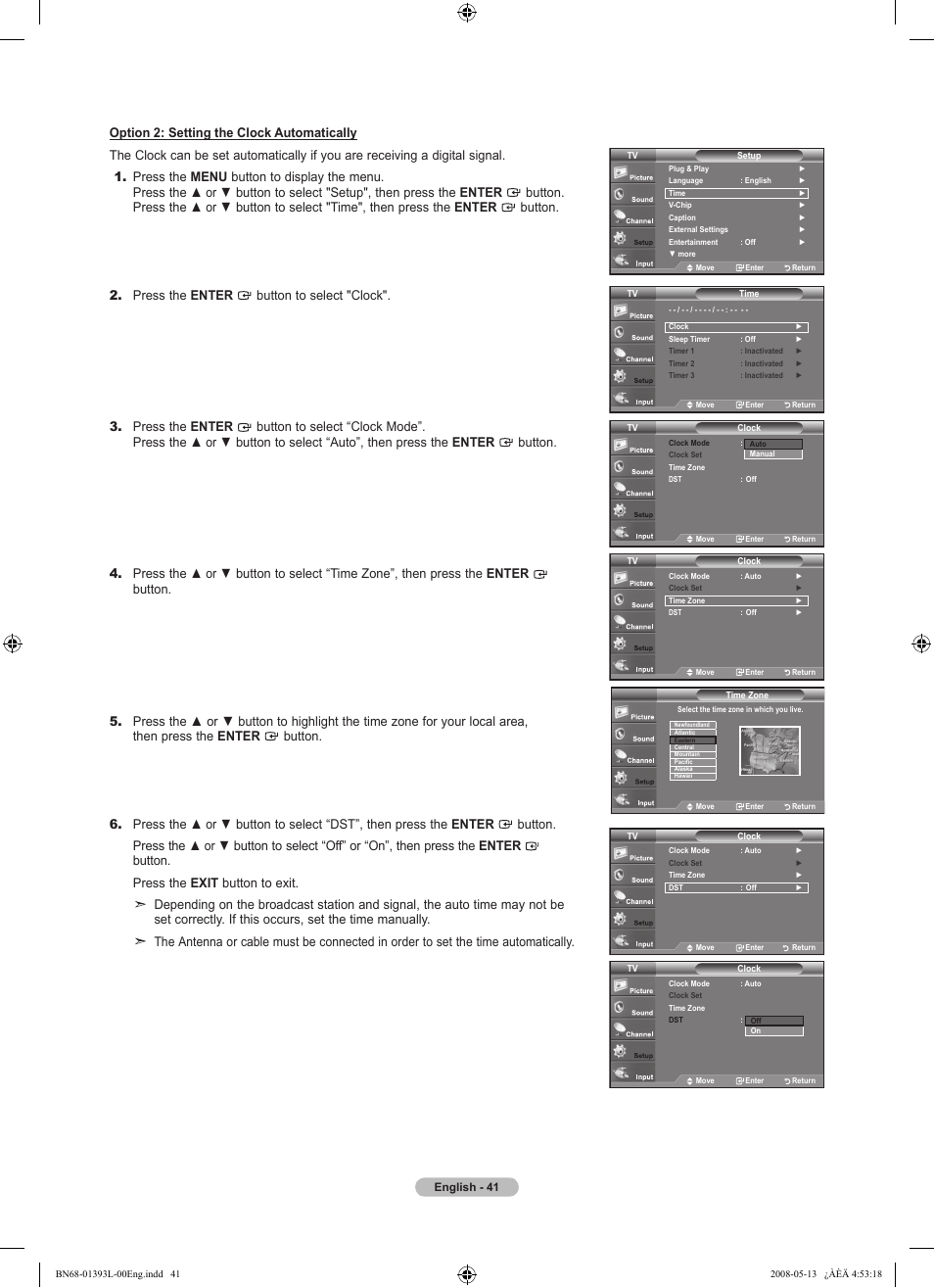 Samsung LN32A540P2DXZA User Manual | Page 43 / 133