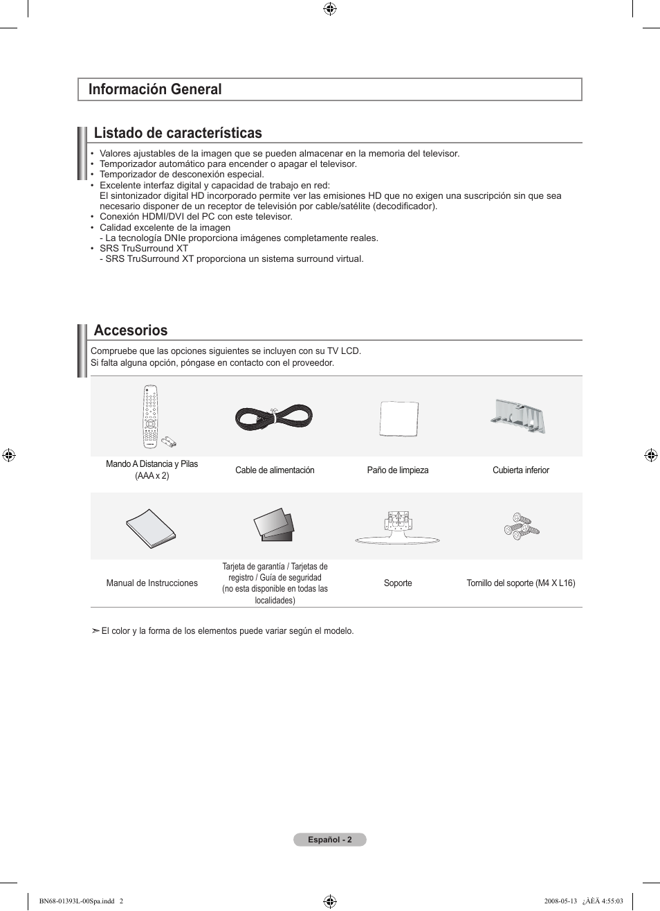Samsung LN32A540P2DXZA User Manual | Page 70 / 133