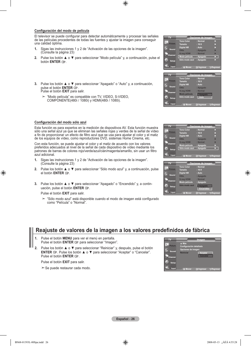 Samsung LN32A540P2DXZA User Manual | Page 94 / 133