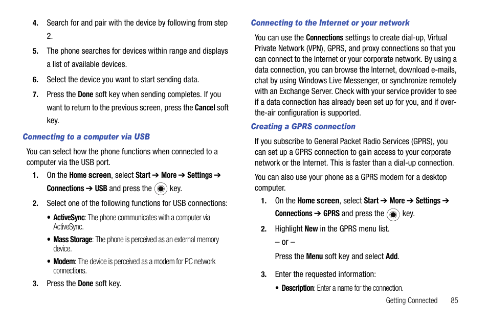 Samsung SGH-I627MAAATT User Manual | Page 88 / 154