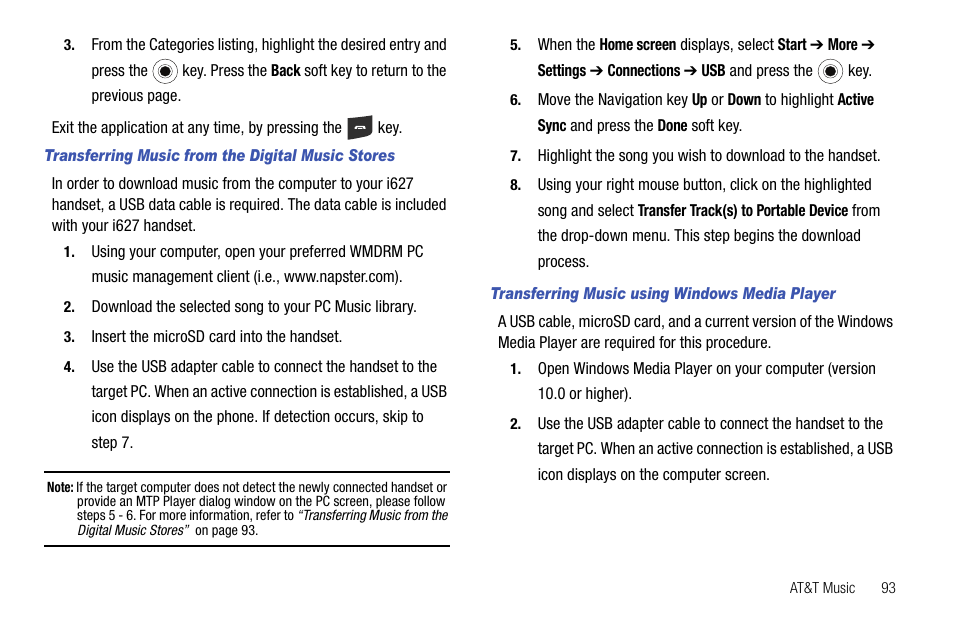 Samsung SGH-I627MAAATT User Manual | Page 96 / 154