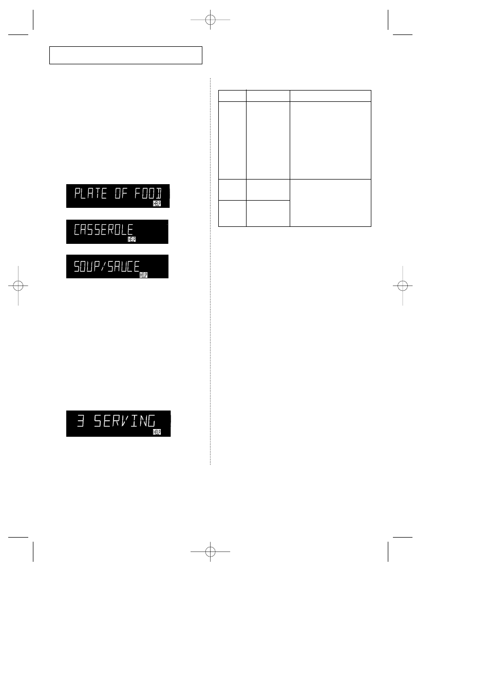 Reheating automatically, Auto reheat chart | Samsung MW5892S-XAA User Manual | Page 11 / 28