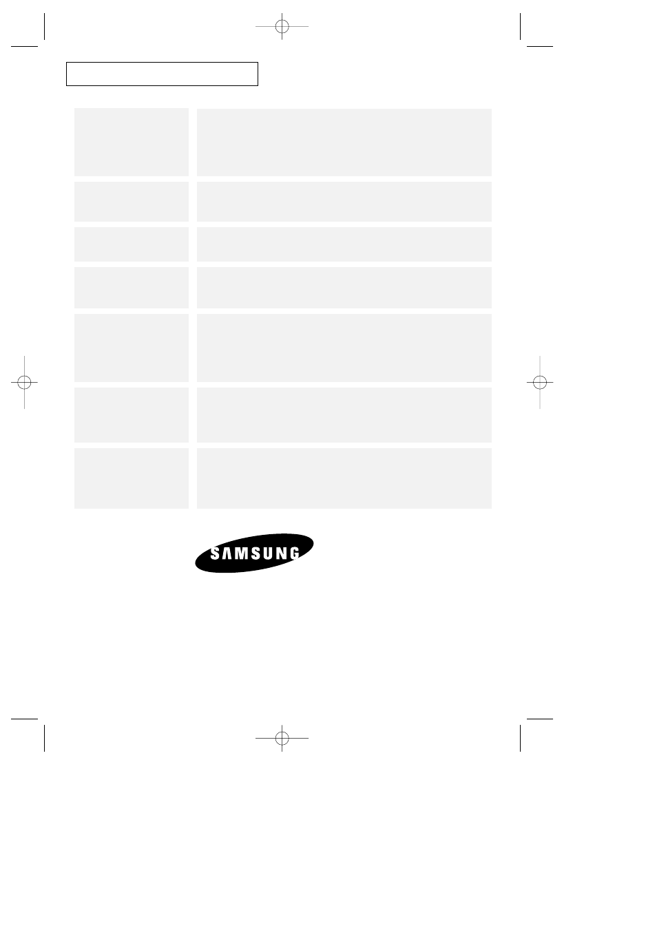 Samsung MW5892S-XAA User Manual | Page 28 / 28