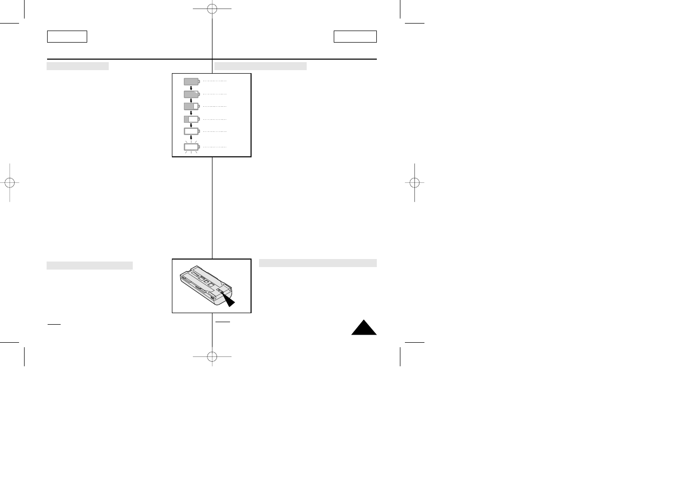 Preparing, Configuración de la videocámara | Samsung SC-L870-XAP User Manual | Page 21 / 71