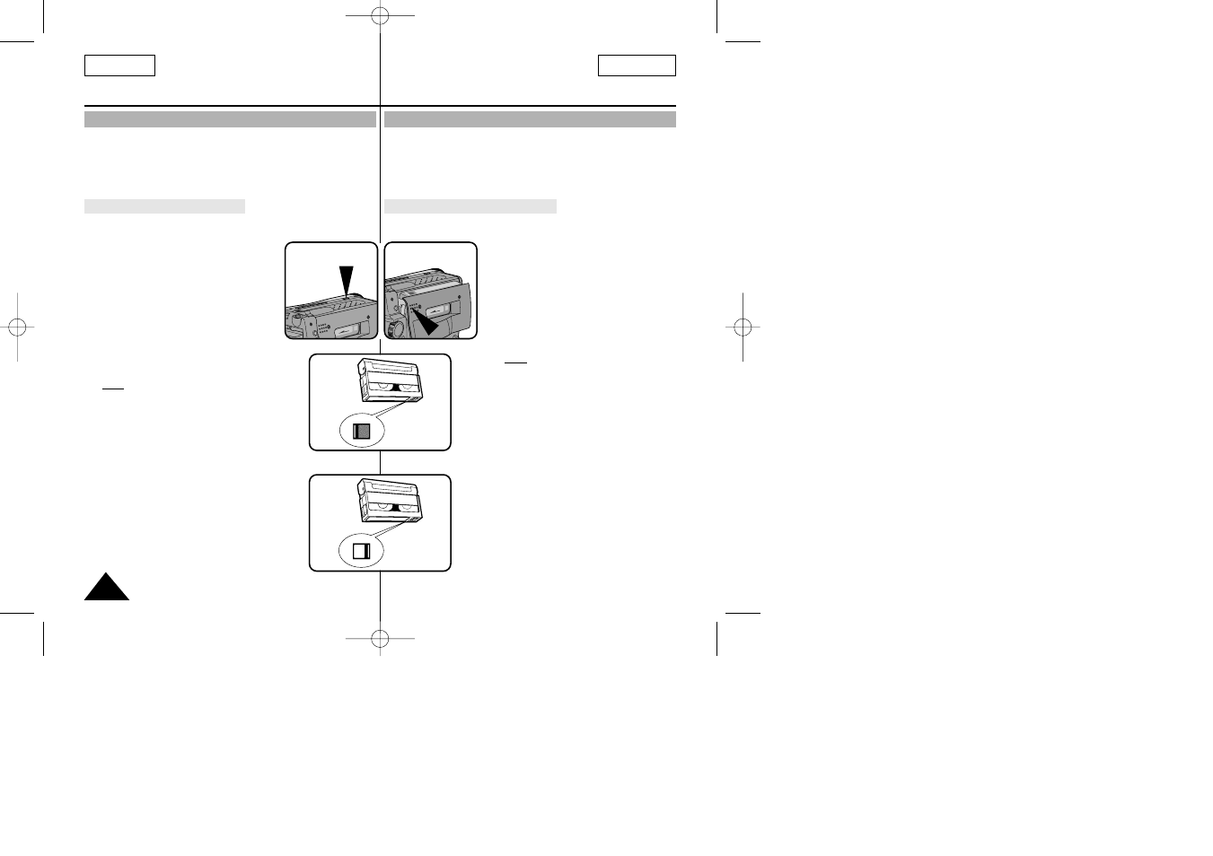 Preparing configuración de la videocámara | Samsung SC-L870-XAP User Manual | Page 22 / 71