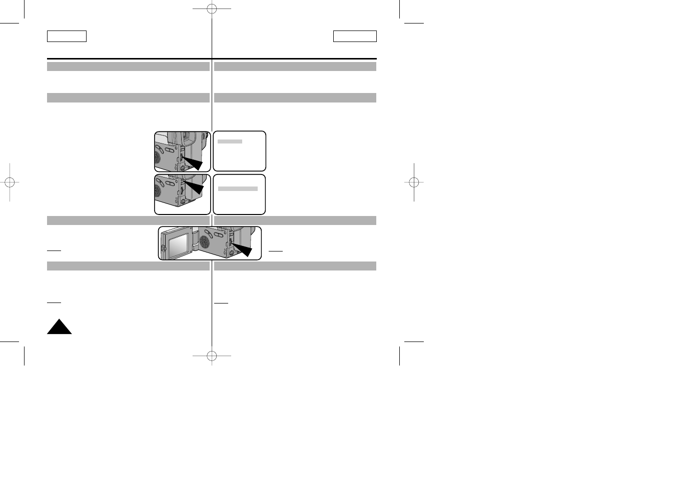 Playing back a tape reproducir una cinta | Samsung SC-L870-XAP User Manual | Page 56 / 71