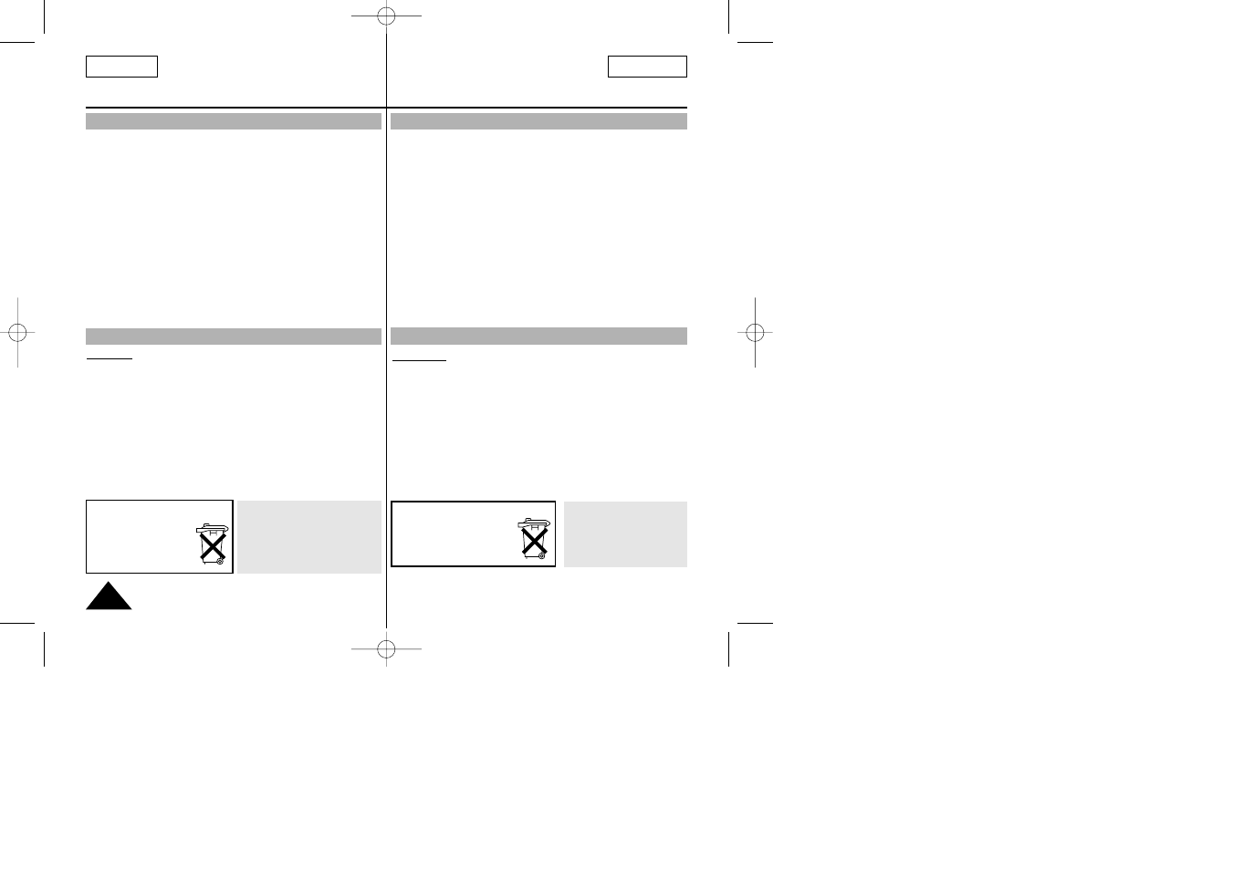 Avisos e instrucciones de seguridad, Notices and safety instructions | Samsung SC-L870-XAP User Manual | Page 6 / 71