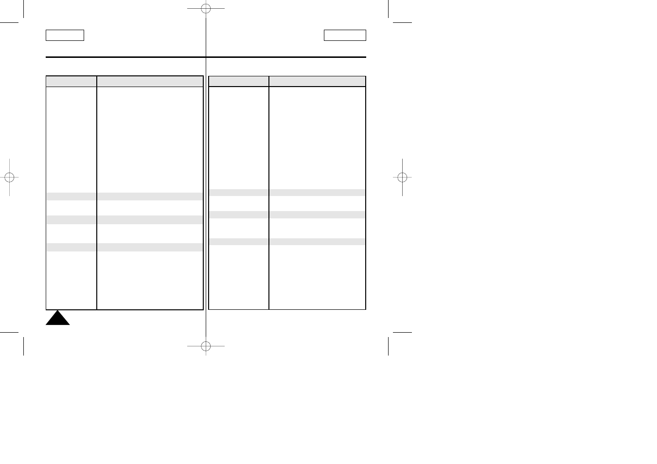 Specifications especificaciones | Samsung SC-L870-XAP User Manual | Page 68 / 71