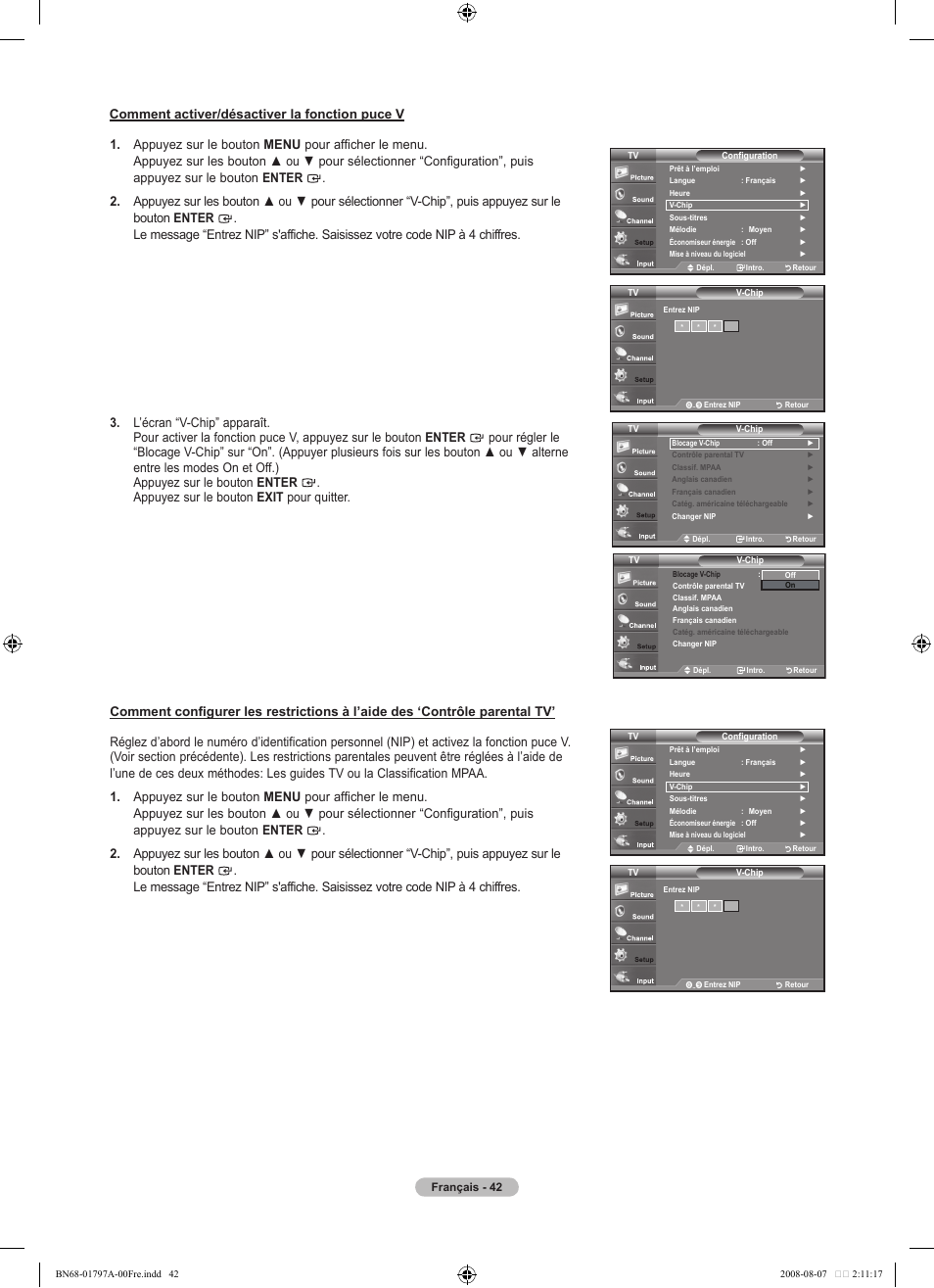 Samsung LN32A300J1DXZA User Manual | Page 106 / 187