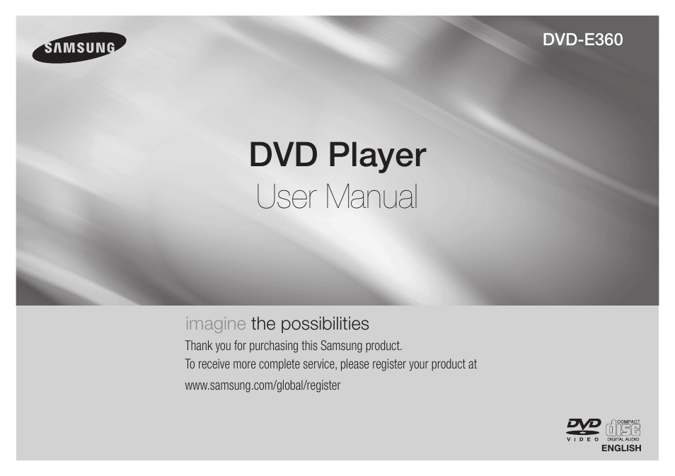 Samsung DVD-E360-ZA User Manual | 16 pages