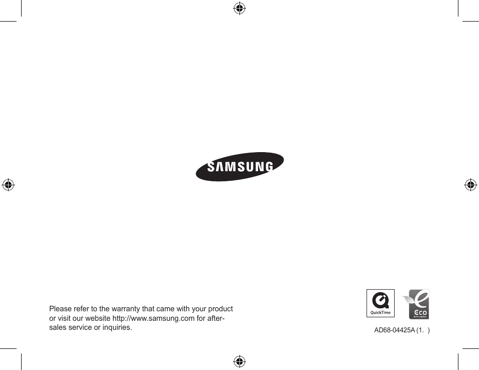 Samsung EC-HZ25WZBPBUS User Manual | Page 22 / 22