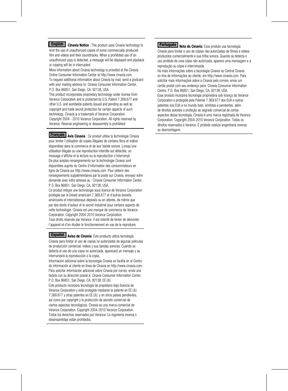 Samsung BD-D6100C-ZA User Manual | Page 72 / 79