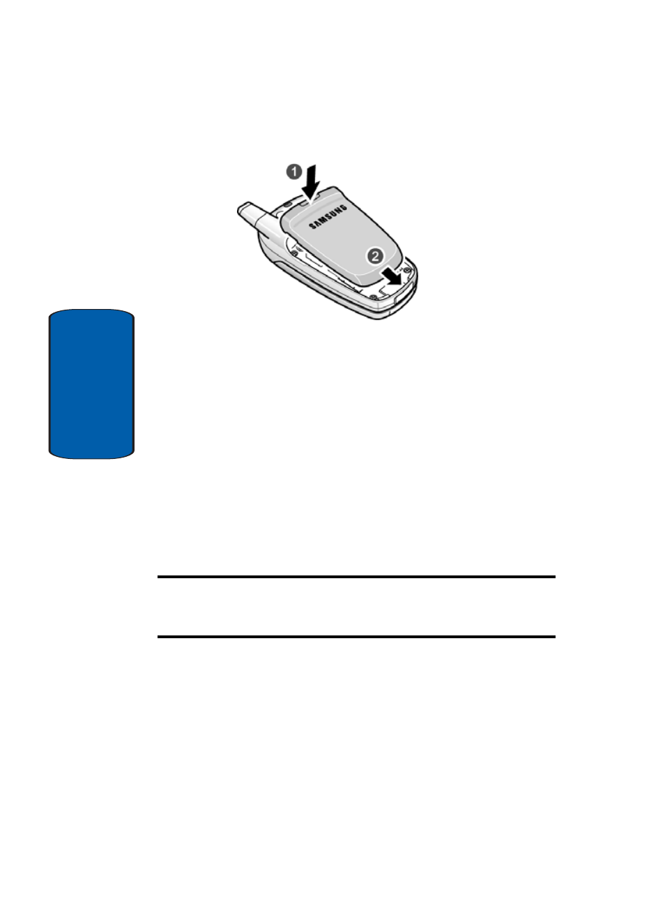 Charging a battery | Samsung SGH-X497OSACIN User Manual | Page 12 / 196