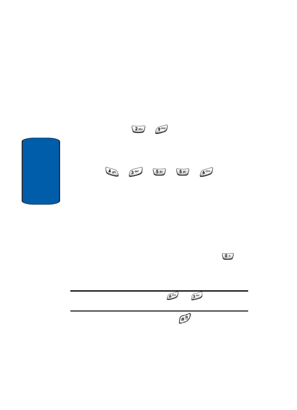 Using t9 mode | Samsung SGH-X497OSACIN User Manual | Page 60 / 196