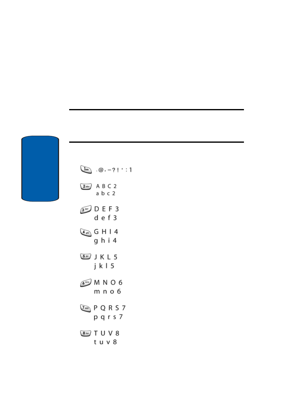 Keys | Samsung SGH-X497OSACIN User Manual | Page 62 / 196