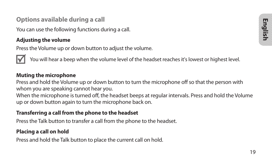 Samsung BHM1800NDACSTA User Manual | Page 21 / 68