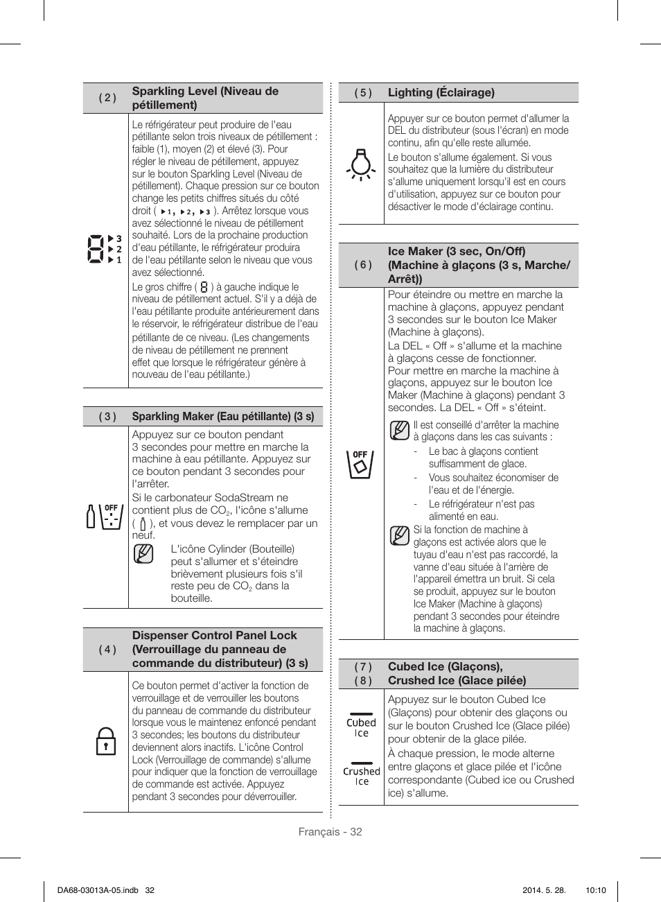 Samsung RF34H9960S4-AA User Manual | Page 154 / 180