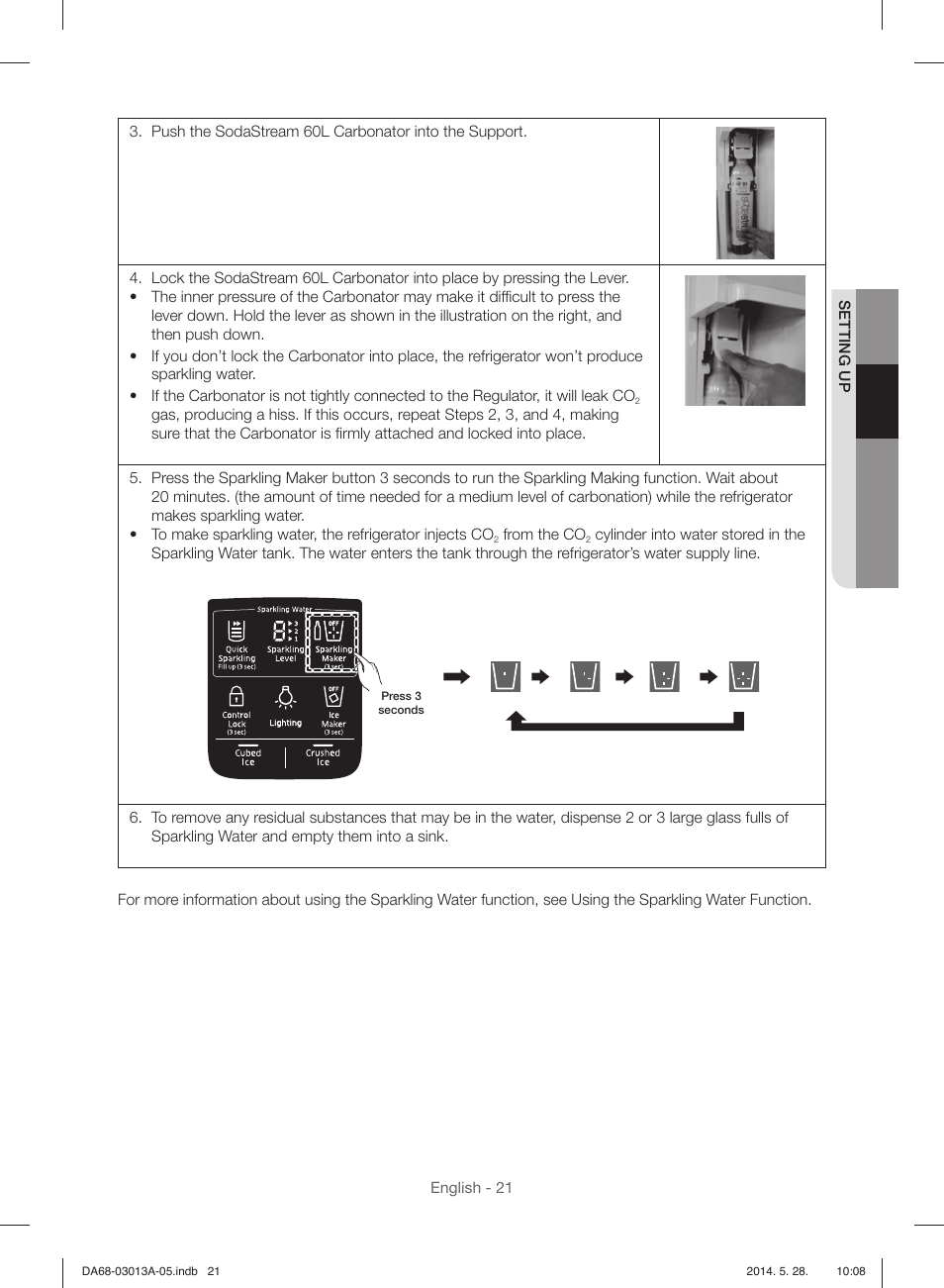 Samsung RF34H9960S4-AA User Manual | Page 21 / 180