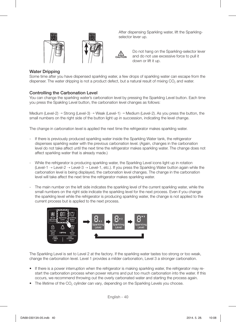 Samsung RF34H9960S4-AA User Manual | Page 40 / 180