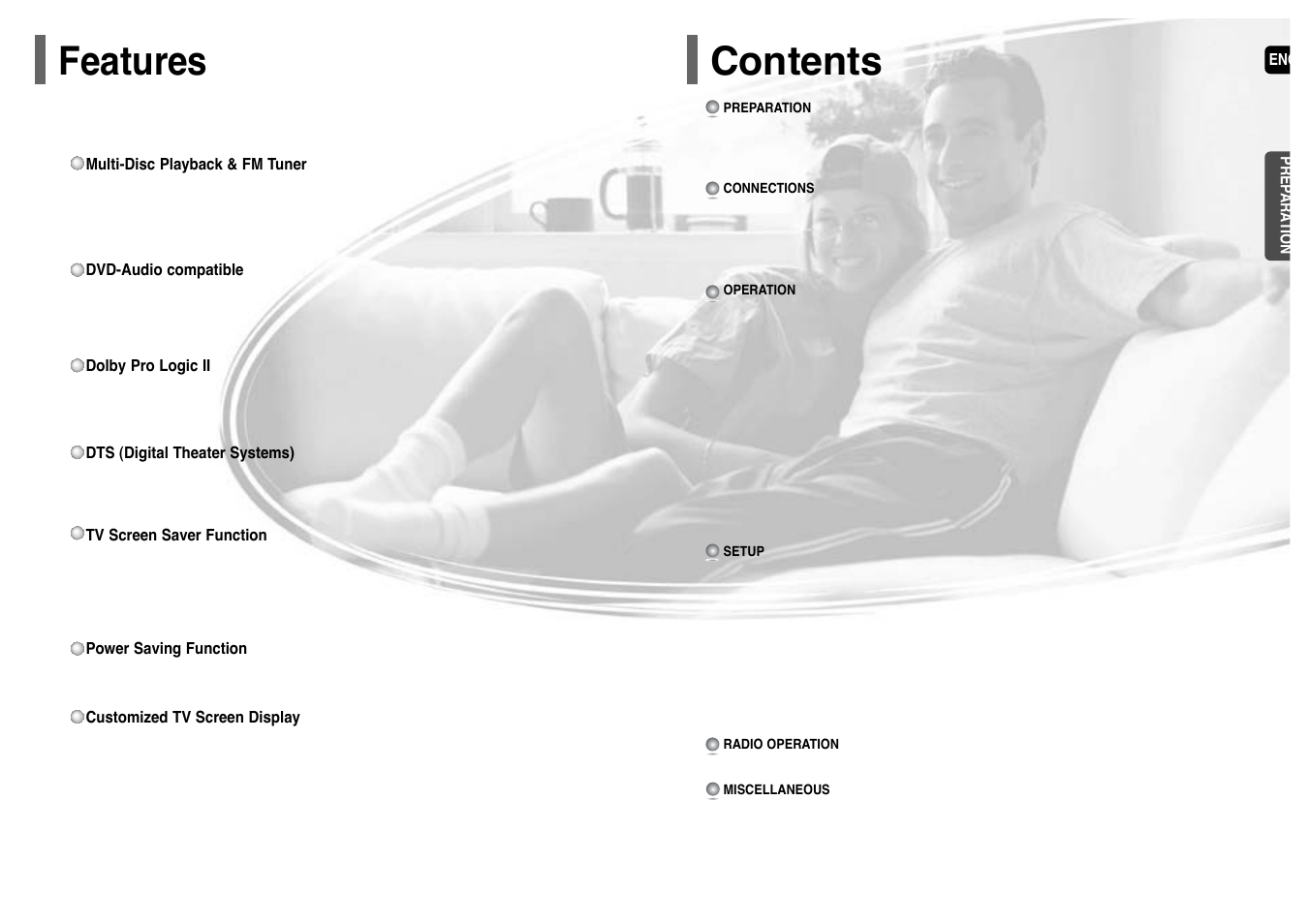 Samsung HT-P38T-XAC User Manual | Page 4 / 37