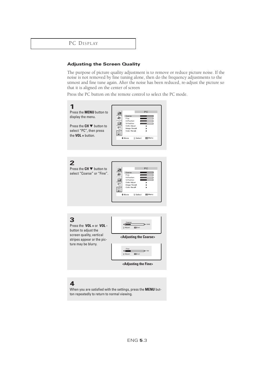 P c d | Samsung LTM1525X-XAA User Manual | Page 56 / 65