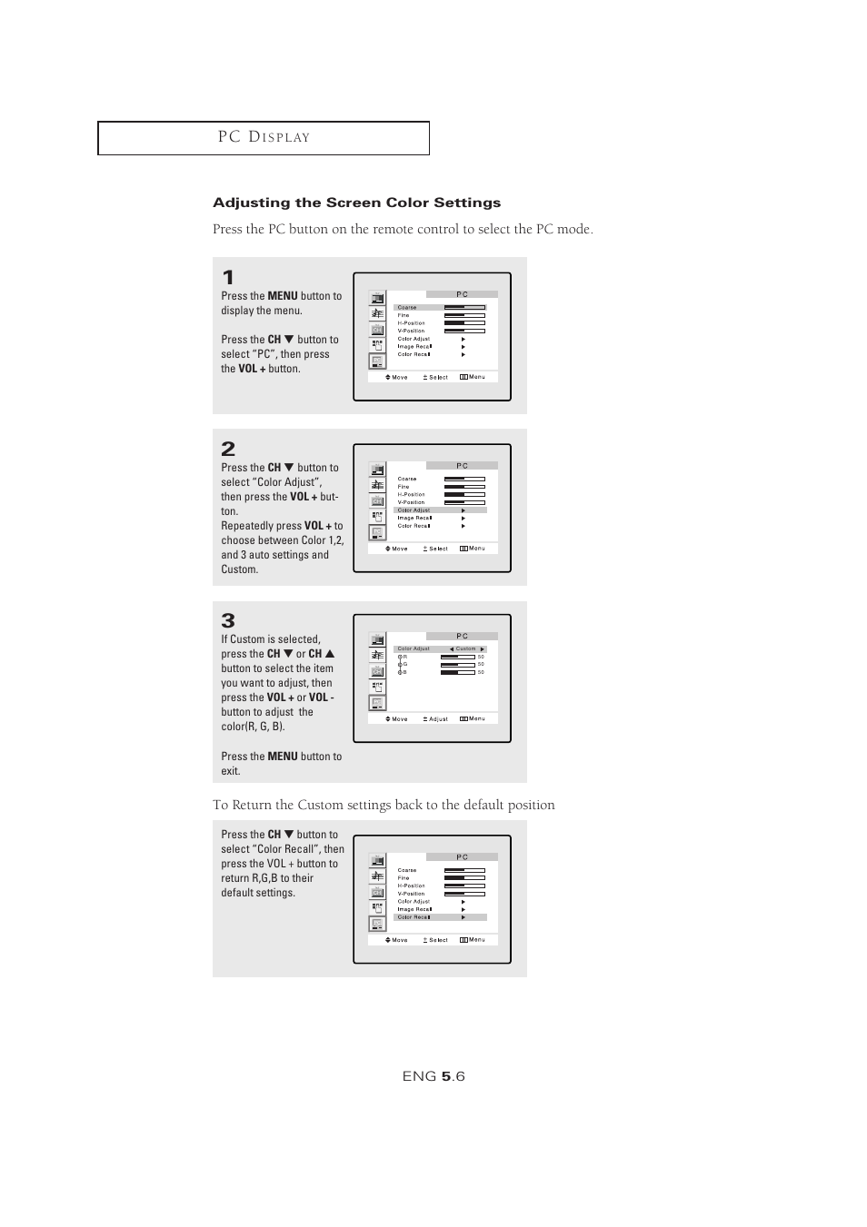 P c d | Samsung LTM1525X-XAA User Manual | Page 59 / 65