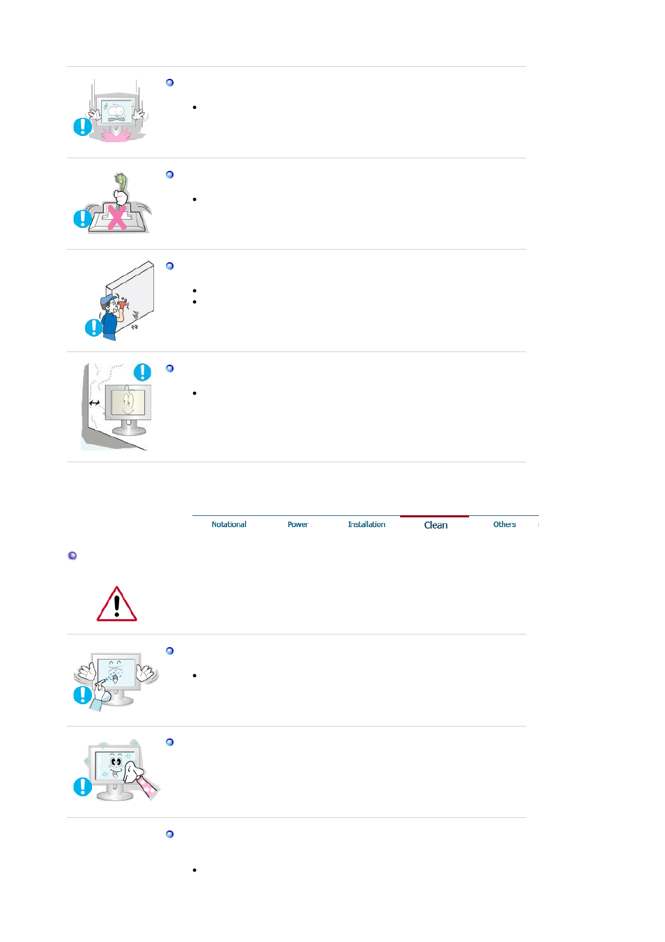Clean | Samsung RL19PSUSQ User Manual | Page 4 / 99