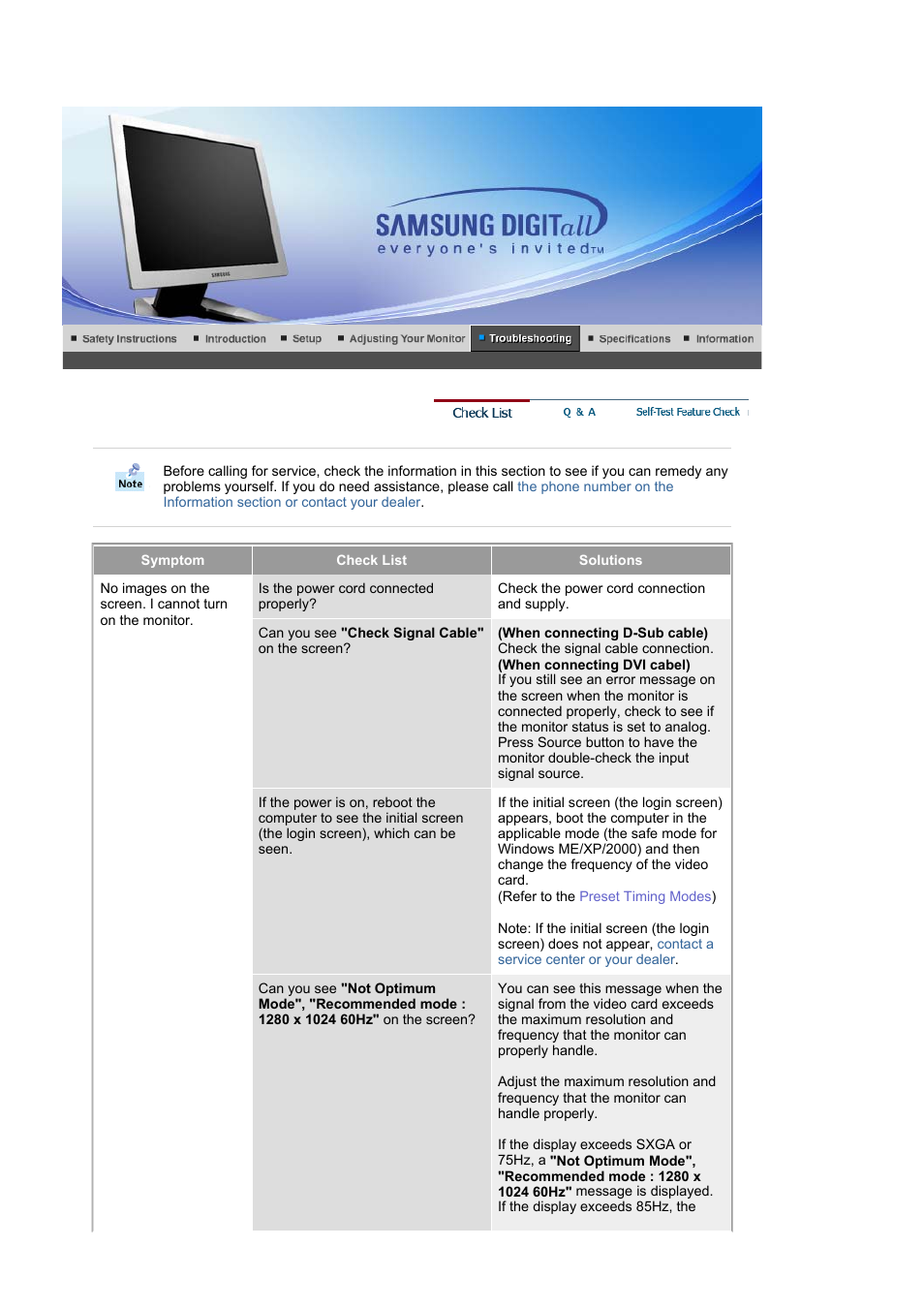 Samsung RL19PSUSQ User Manual | Page 72 / 99